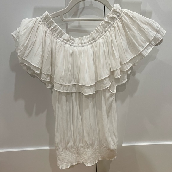 New (with tag) Ramy Brook ivory blouse - Picture 2 of 3